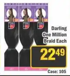 J&E Cash and Carry Darling One Million Braid offer