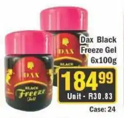 J&E Cash and Carry Dax Black Freeze Gel offer