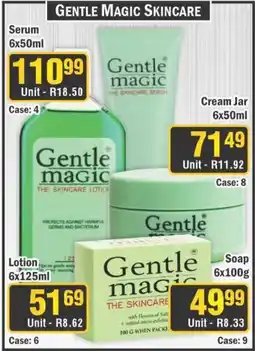 J&E Cash and Carry Gentle magic skincare offer