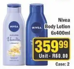 J&E Cash and Carry Nivea Body Lotion offer