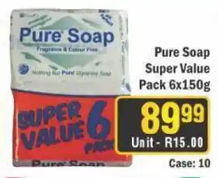 J&E Cash and Carry Pure Soap Super Value Pack offer