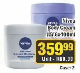 J&E Cash and Carry Nivea Body Cream Jar offer