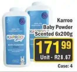 J&E Cash and Carry Karroo Baby Powder Scented offer