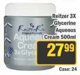 J&E Cash and Carry Reitzer Glycerine Aqueous Cream offer