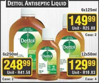 J&E Cash and Carry Dettol antiseptic liquid offer