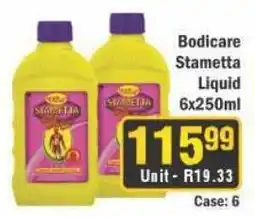 J&E Cash and Carry Bodicare Stametta Liquid offer