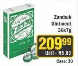 J&E Cash and Carry Zambuk Ointment offer