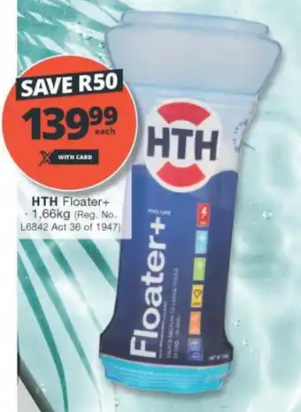 Checkers HTH Floater+ offer