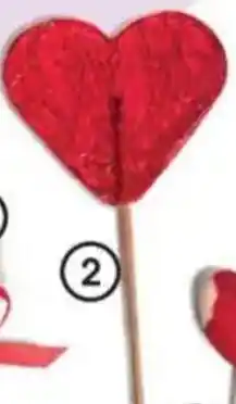 Clicks Heart Lolly offer