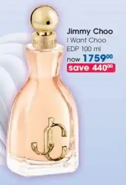 Clicks Jimmy Choo I Want Choo EDP offer