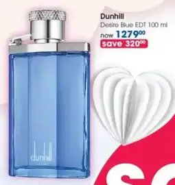 Clicks Dunhill Desire Blue EDT offer