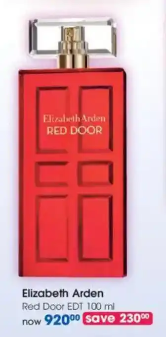 Clicks Elizabeth Arden Red Door EDT offer