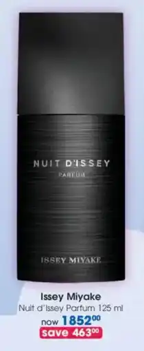 Clicks Issey Miyake Nuit d'Issey Parfum offer