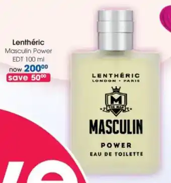 Clicks Lenthéric Masculin Power EDT offer