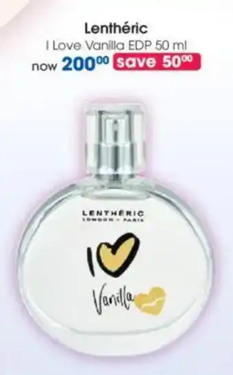 Clicks Lenthéric I Love Vanilla EDP offer