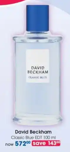 Clicks David Beckham Classic Blue EDT offer