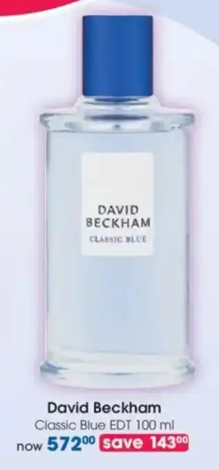 Clicks David Beckham Classic Blue EDT offer