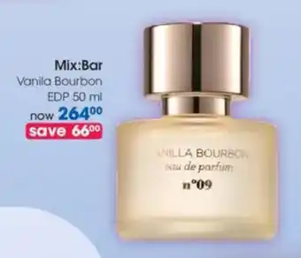 Clicks Mix:Bar Vanila Bourbon EDP offer