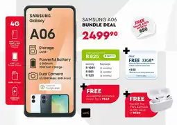 Edgars SAMSUNG Galaxy A06 Bundle Deal offer