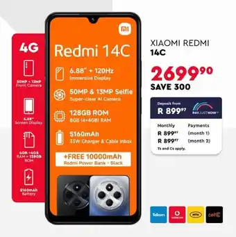 Edgars Xiaomi Redmi 14C offer