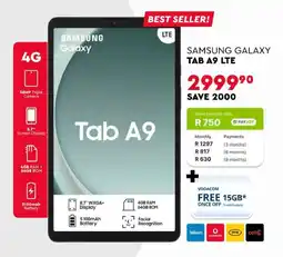 Edgars SAMSUNG Galaxy Tab A9 LTE offer