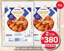 Pick n Pay Hypermarket no name Frozen Chicken Braai Pack with Brine Based Mixture offer