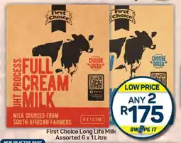 Pick n Pay Hypermarket First Choice Long Life Milk Assorted offer