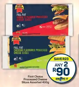 Pick n Pay Hypermarket First Choice Processed Cheese Slices Assorted offer