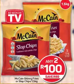 Pick n Pay Hypermarket McCain Skinny Fries or Slap Chips offer