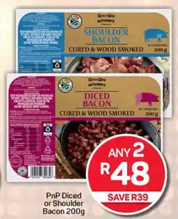 Pick n Pay Hypermarket PnP Diced or Shoulder Bacon offer