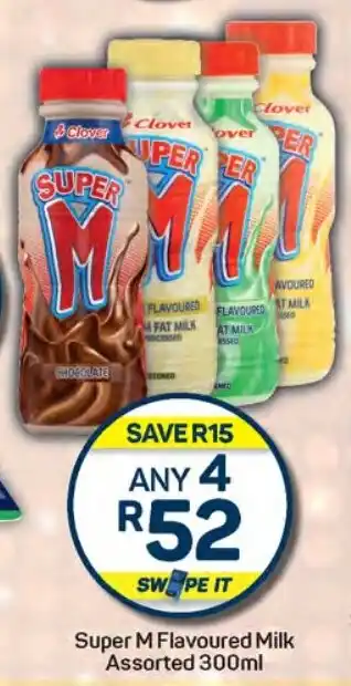 Pick n Pay Hypermarket Super M Flavoured Milk Assorted offer