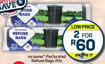 Pick n Pay Hypermarket no name Perforated Refuse Bags offer