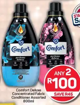 Pick n Pay Hypermarket Comfort Deluxe Concentrated Fabric Conditioner Assorted offer