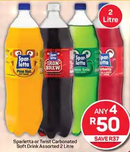 Pick n Pay Hypermarket Sparletta or Twist Carbonated Soft Drink Assorted offer