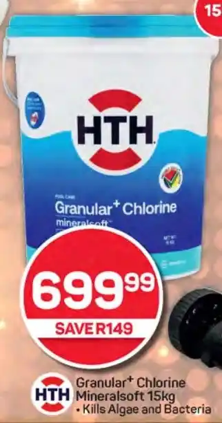 Pick n Pay Hypermarket HTH Granular+ Chlorine Mineralsoft offer