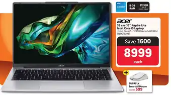 Makro Acer 39 cm (16") Aspire Lite Intel Core i5 Laptop offer