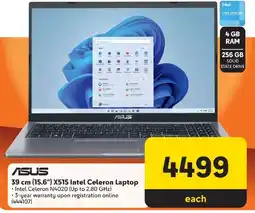 Makro ASUS 39 cm (15.6") X515 Intel Celeron Laptop offer