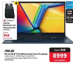 Makro ASUS 39 cm (15.6") VivoBook Intel Core i5 Laptop offer