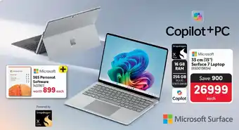 Makro Microsoft 33 cm (13") Surface 7 Laptop offer