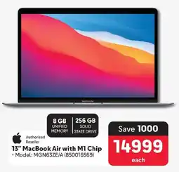 Makro 13" MacBook Air with M1 Chip offer