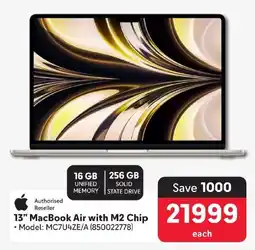 Makro 13" MacBook Air with M2 Chip offer