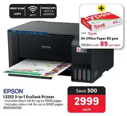 Makro EPSON L3252 3-in-1 EcoTank Printer offer