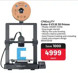 Makro CREALITY Ender-3 V3 SE 3D Printer offer