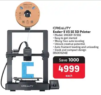 Makro CREALITY Ender-3 V3 SE 3D Printer offer