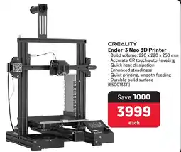 Makro CREALITY Ender-3 Neo 3D Printer offer