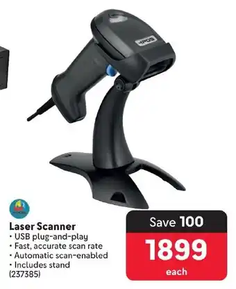 Makro Laser Scanner offer