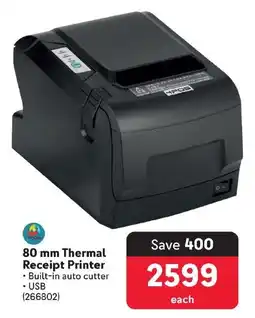 Makro Thermal Receipt Printer offer