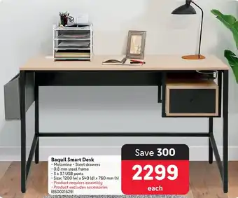 Makro Baquil Smart Desk offer