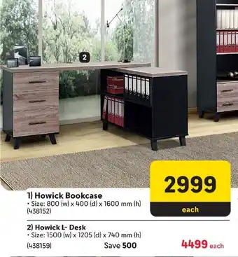 Makro Howick L- Desk offer