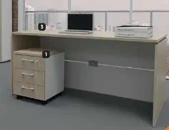 Makro Platinum 1500 mm Desk offer